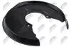 DISC BRAKE DUST SHIELD NTY HTO-AU-018 (фото 1)