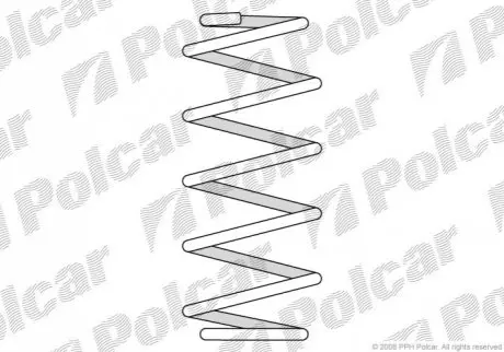 Фото пружина Polcar SU39230 Пружина Polcar SU39230