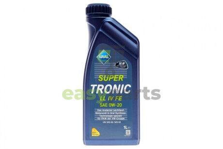 Олива 0W20 Super Tronic LL IV FE (1L) (VW 508 00/509 00) ARAL AR-15F3C3