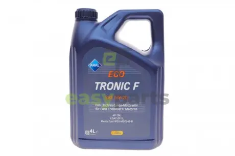 Олива 5W20 Eco Tronic F (4L) (Ford WSS-M2C948-B) ARAL AR-15F456