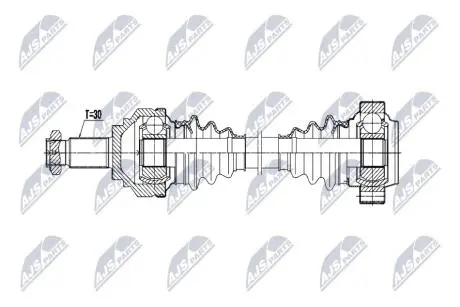 DRIVESHAFT NTY NPW-BM-207
