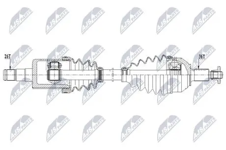 ПІВВІСЬ NTY NPW-VW-210