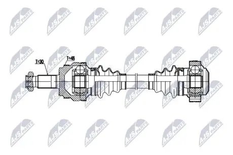 ПІВВІСЬ NTY NPW-BM-205