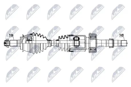 ПІВВІСЬ NTY NPW-BM-204
