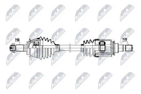 ПІВВІСЬ NTY NPW-BM-203