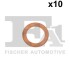 Ущільнювальне кільце 12.0*18.0*1.0 mm((Fischer) Fischer Automotive One (FA1) 547.870.010 (фото 1)