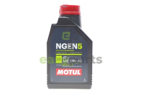 Олива 10W40 NGEN 5 4T (1L) (API SP/JASO MA2) (111829) MOTUL 839101