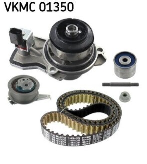 Water Pump & Timing Belt Kit SKF VKMC01350