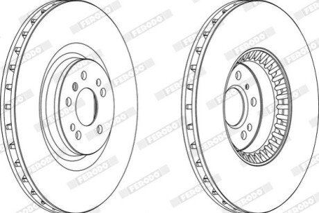 Гальмівний диск FERODO DDF1534C1