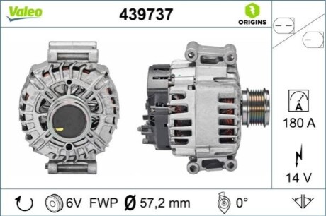 Генератор Valeo 439737