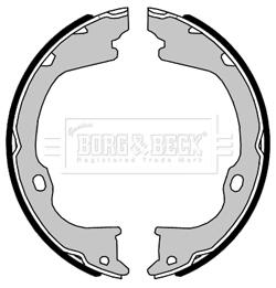 Гальмiвнi колодки барабаннi BORG & BECK BBS6489