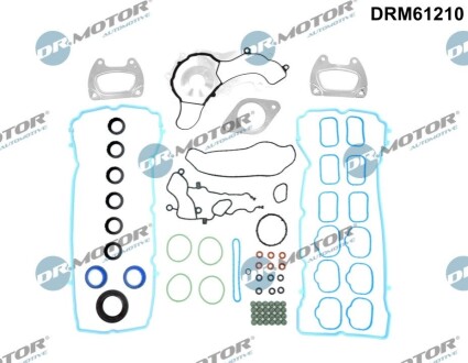 Комплект прокладок з різних матеріалів DR MOTOR DRM61210