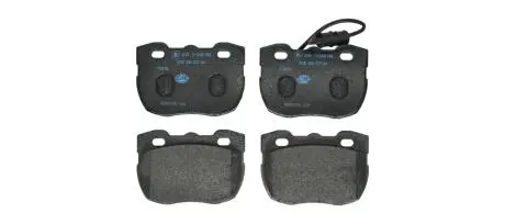 LAND ROVER Гальмівні колодки передні DISCOVERY I 2.5 89-, RANGE ROVER I 2.5 92- HELLA 8DB 355 037-941