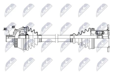 DRIVESHAFT NTY NPW-AU-101