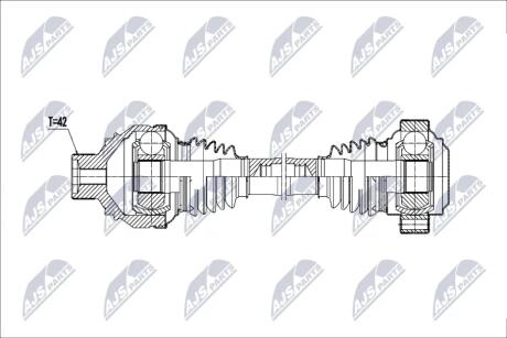 DRIVESHAFT NTY NPW-AU-080