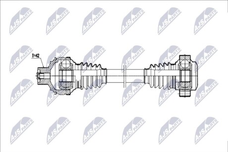 DRIVESHAFT NTY NPW-AU-081