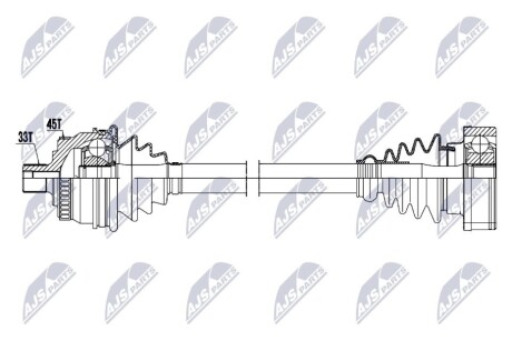 DRIVESHAFT NTY NPW-AU-099