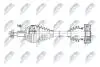 DRIVESHAFT NTY NPW-AU-106 (фото 1)