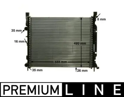 BEHR *** PREMIUM LINE *** MAHLE / KNECHT CR1155000P