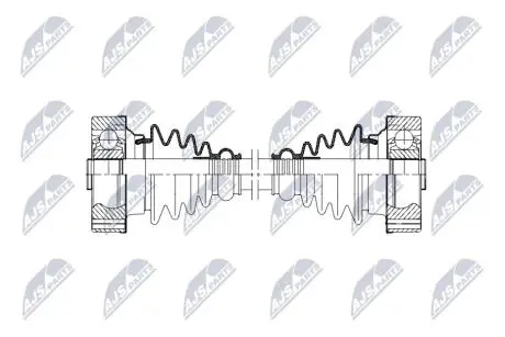 ПІВВІСЬ NTY NPW-VW-198