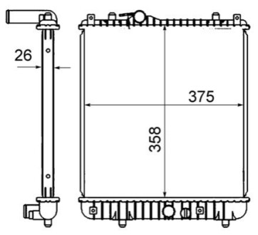 BEHR MAHLE / KNECHT CR836000S (фото 1)