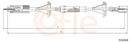 LINKA - TACHOMETR COF S31034 COFLE 92S31034 (фото 1)