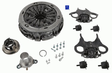 Комплект зчеплення Ford Fiesta VI (CB1, CCN): 1.0 EcoBoost 01/13-, 74kw, Powershift, DPS6 SACHS 3000943010 (фото 1)