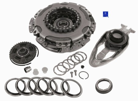 Комплект зчеплення VW Polo V 1.4 TDI 14- CUSA/CYZB/CUTA, DSG7-0AM/0CW (DQ200) SACHS 3000943016