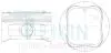 Поршни ремонт +0.25mm (к-кт на мотор) 1GR-FE 4,0L Toyota Land Cruiser Prado, 4runner, Fortuner TEIKIN 46368025 (фото 1)