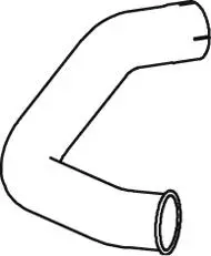 Труба вихлопного газу Dinex 21799