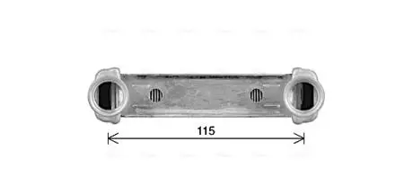 AVA CITROEN Радіатор опалення BERLINGO 1.2, 1.5 18-, C4 12-, OPEL, PEUGEOT, DS, VAUXHALL AVA COOLING CN6339