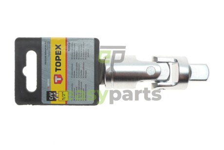 Кардан 1/2" 75 мм Topex 38D555