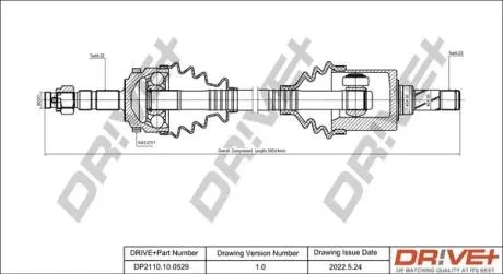 P├ô┼üO┼Ü NAP─śDOWA OPEL MERIVA 03-10 LEWA DR!VE+ DP2110100529