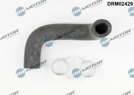 Шланг вентиляцiї картера з хомутами DR MOTOR DRM02429