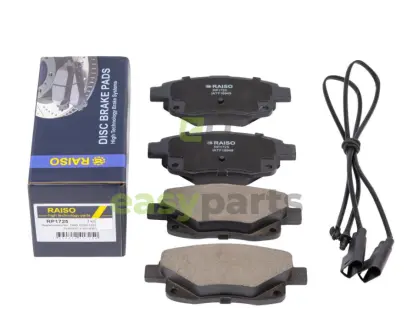 Колодки гальмівні диск. зад. Transit (V347) (з датчиками) 06- RAISO RP1725