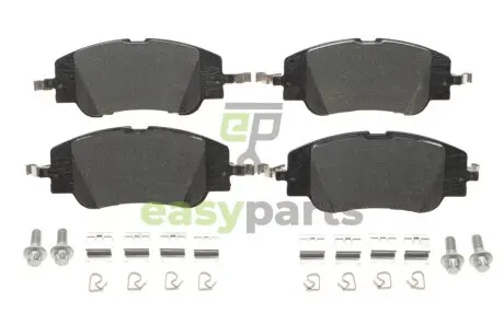Колодки гальмівні (передні) Citroen C4 1.5 BlueHDi 20-/Opel Corsa 1.2 19-/Peugeot 208 1.2 PureTech/1.5 BlueHDi/1.6 HDi 19- TEXTAR 2662001