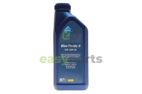 Олива 10W40 Blue Tronic II (1L) (VW501 00/505 00/MB 229.3) ARAL AR-15F46E