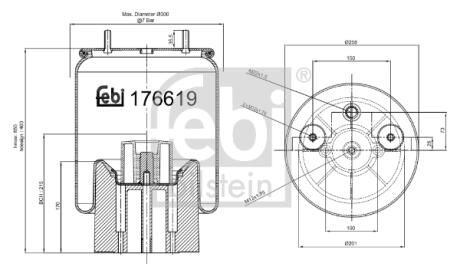 Автозапчасть FEBI BILSTEIN 176619