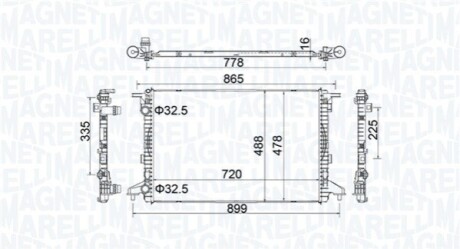 Автозапчасть MAGNETI MARELLI 350213201900