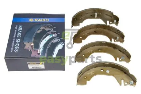 Колодки гальмівні бар. зад. Transit 91-00 RAISO RB8539