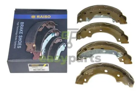 Колодки гальмівні бар. зад. Kangoo 97- RAISO RB8650