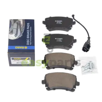 Колодки гальмівні диск. зад. Audi A4/A6/A8VW Phaeton (з датчиком) 02-16 RAISO RP1508