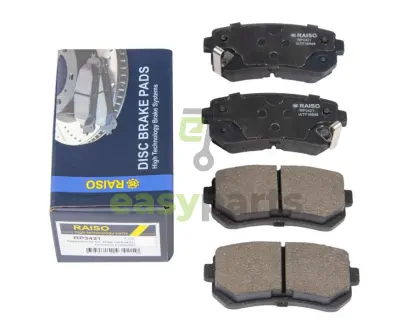 Колодки гальмівні диск. зад. Hyundai Accent III/Kia Rio II/Ceed 05- RAISO RP3421