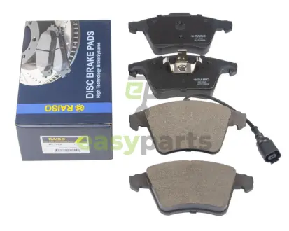 Колодки гальмівні диск. перед. VW T5 (з датчиком) 03- RAISO RP1555