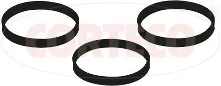 Uszczelka kol.ss.kpl. 3 szt CITROEN/PEUGEOT/OPEL/AYGO CORTECO 49114988