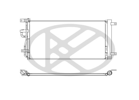 Радіатор кондиціонера KOYORAD CD311082