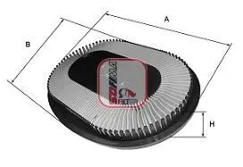 Фільтр повітря SOFIMA S 3210 A