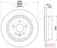 ROVER диск гальм. задній Freelander 2,0-2,2 -14 JAPANPARTS DP-L11C (фото 3)