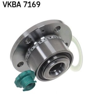 Підшипник ступиці, комплект SKODA/VW Kamiq/Scala/Polo \'\'F \'\'17>> SKF VKBA7169