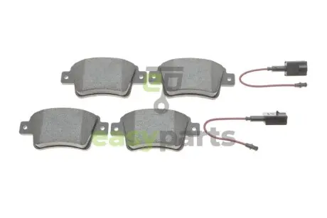 Колодки гальмівні (задні) Fiat Punto 08- (+датчик) Metelli 22-0705-1